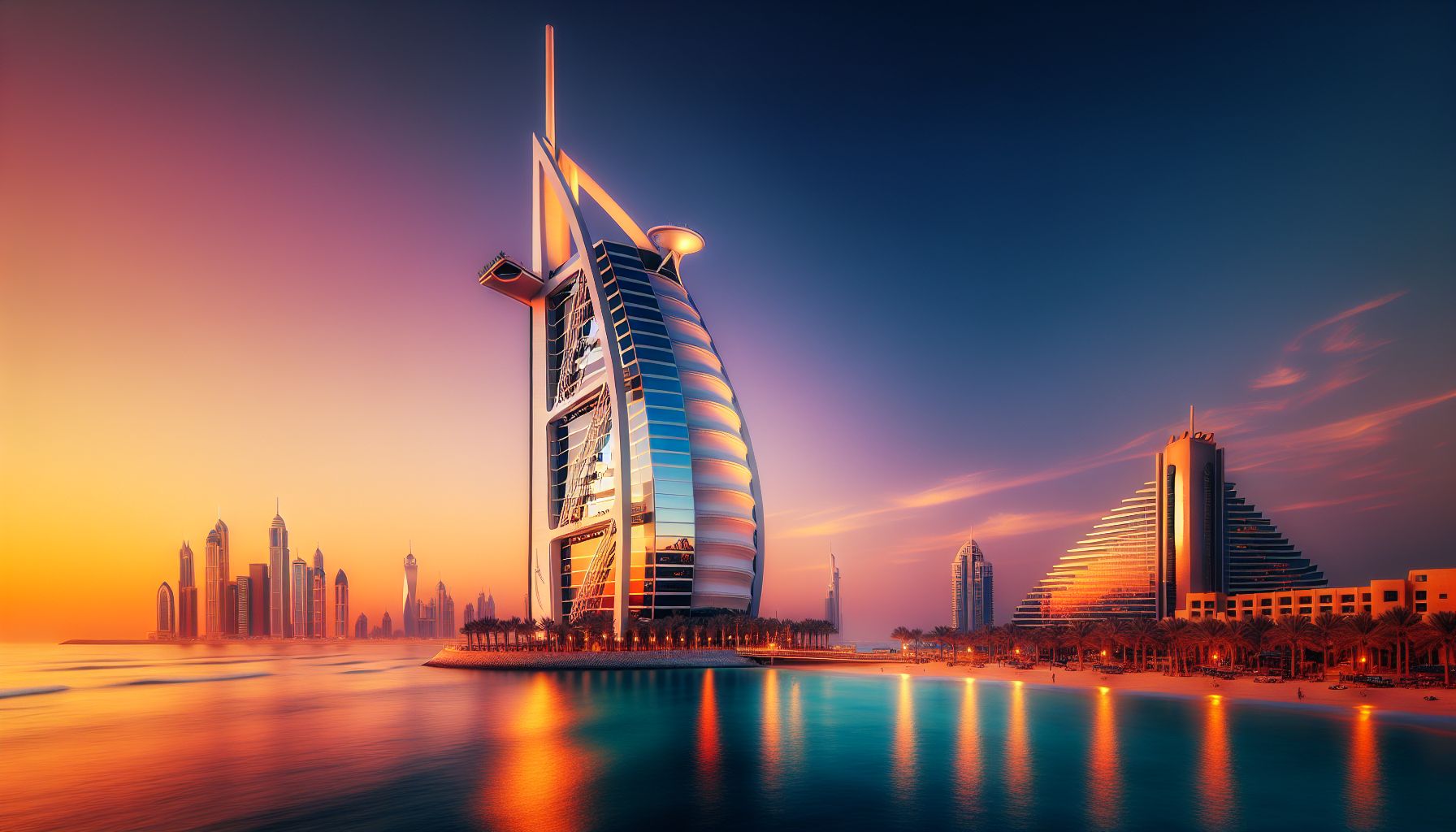 Sommerlicher Dubai-Urlaub